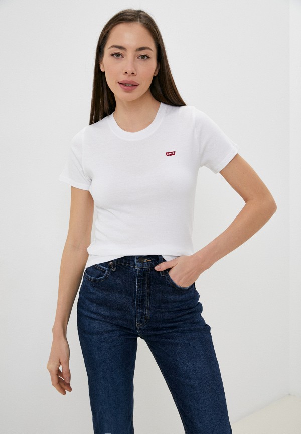 Футболка Levi&#039;s® Levi&#039;s® белого цвета