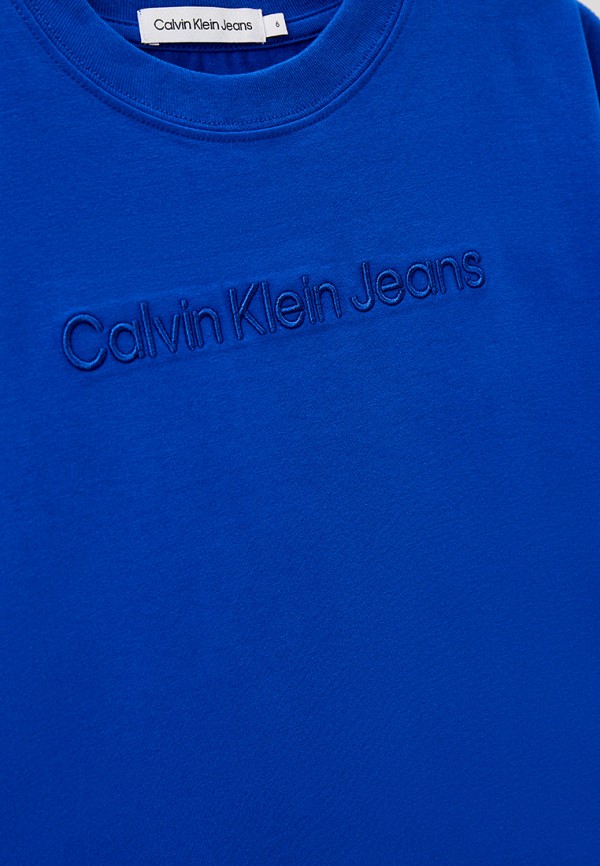 Футболка для мальчика Calvin Klein Jeans IB0IB01563 Фото 3