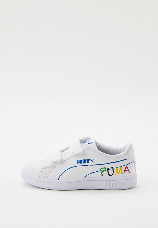 

Кеды PUMA, Белый, Smash v2 Home School V PS