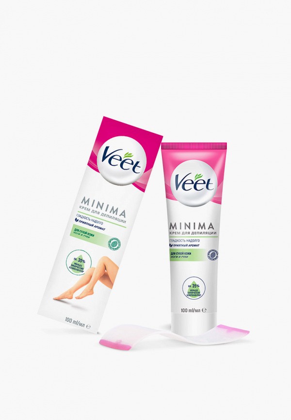 

Крем для депиляции Veet, Прозрачный, для сухой кожи
