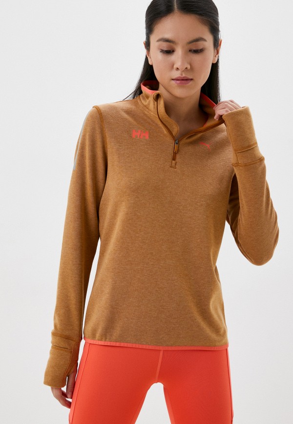 

Олимпийка PUMA, Коричневый, PUMA x Helly Hansen Qrt Zip Run Top W Ca