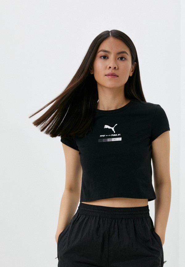 

Футболка PUMA, Черный, PUMA x FELIPE PANTONE W Cropped Tee Puma
