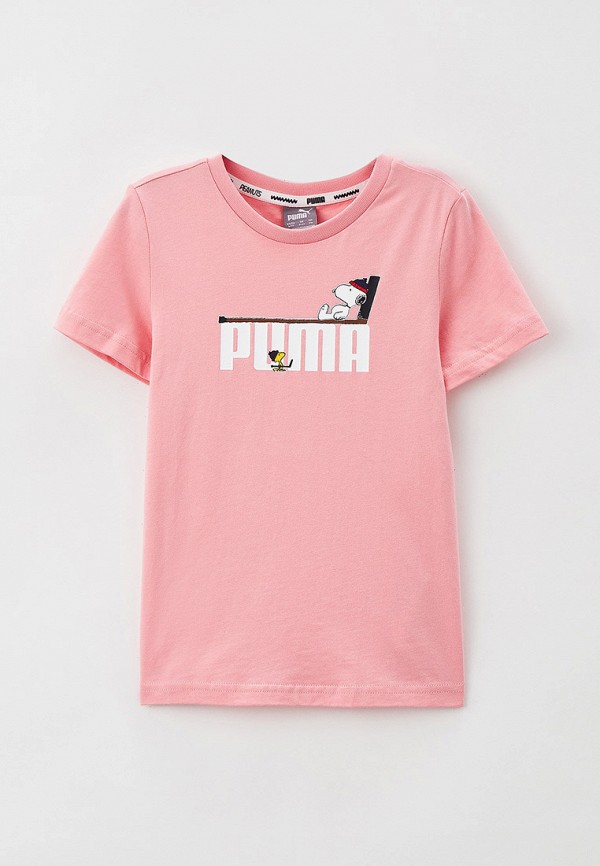 

Футболка PUMA, Розовый, PUMA x PEANUTS Tee Peony
