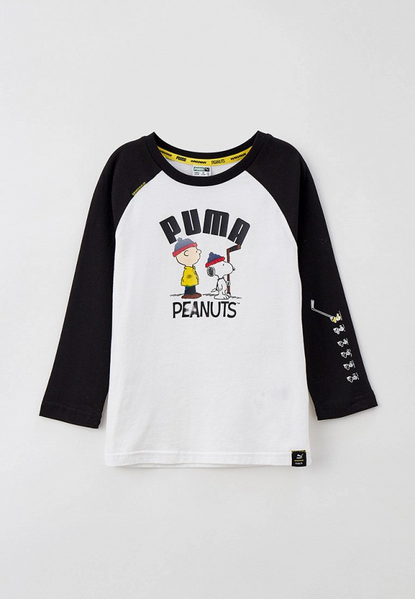 

Лонгслив PUMA, Белый, PUMA x PEANUTS LS Tee Puma Black