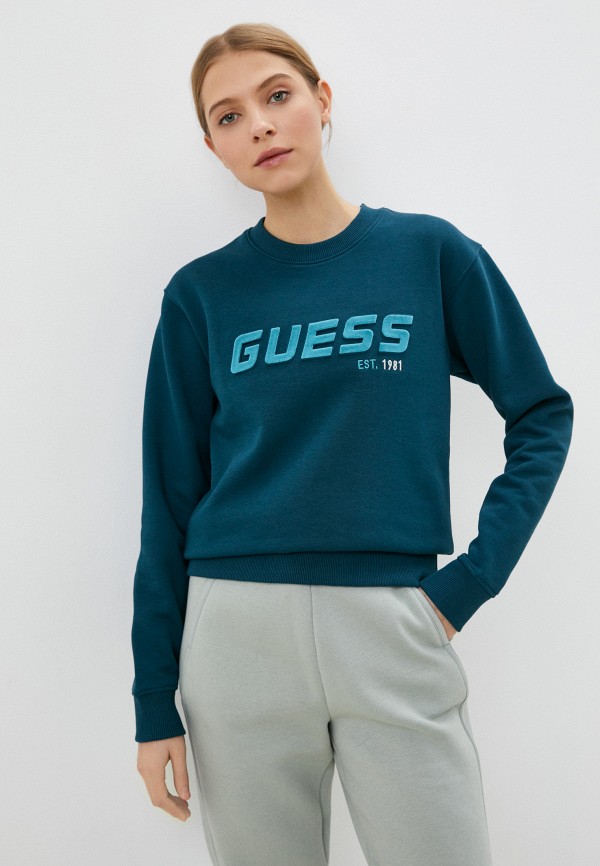 

Свитшот Guess, Бирюзовый