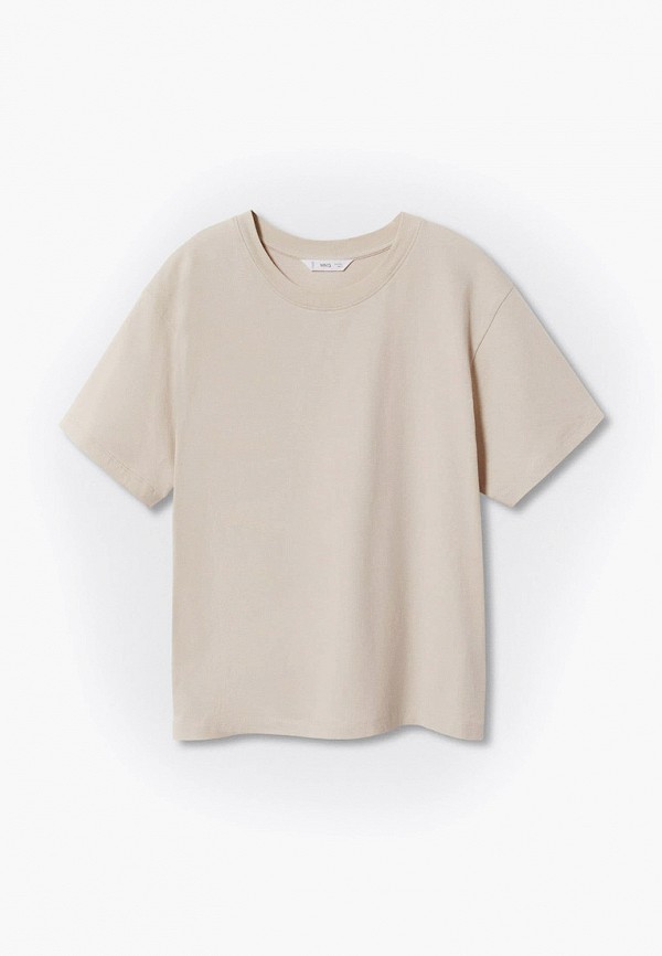 

Футболка Mango Kids, Бежевый, KIM