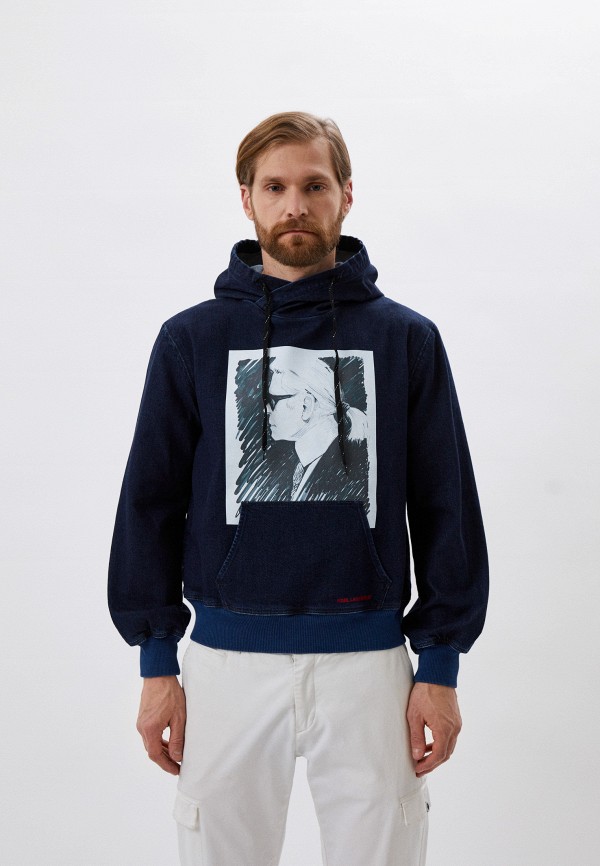 

Худи Karl Lagerfeld, Синий