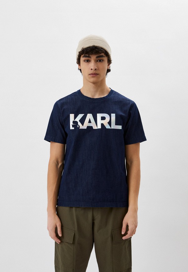 

Футболка Karl Lagerfeld, Синий