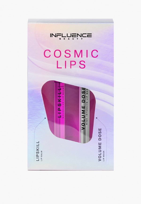 

Набор для макияжа губ Influence Beauty, Прозрачный, подарочный, Бальзам для губ LIPSKILL + Маска для губ VOLUME DOSE, для нежных ухоженных губ, 5.5 мл + 5.5 мл