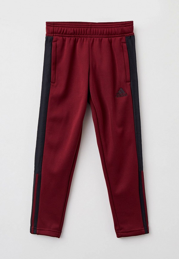 Брюки спортивные adidas бордовый, размер 140, фото 1
