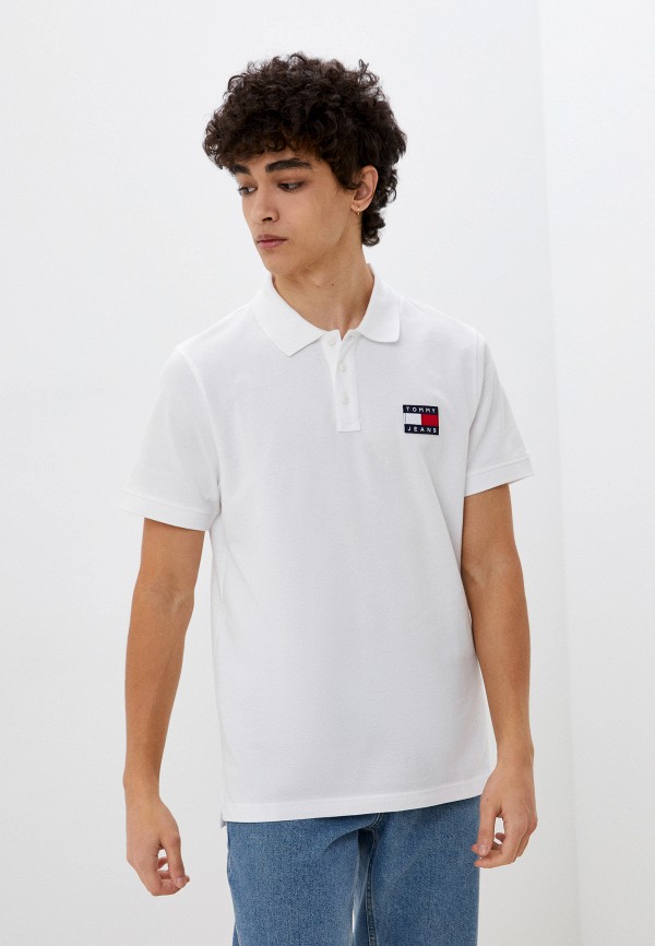 

Поло Tommy Jeans, Белый