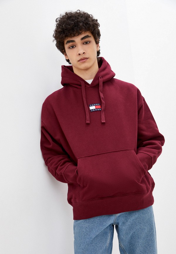 

Худи Tommy Jeans, Бордовый