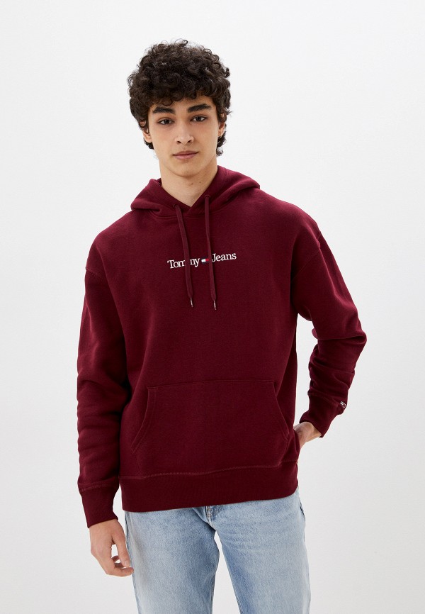 

Худи Tommy Jeans, Бордовый