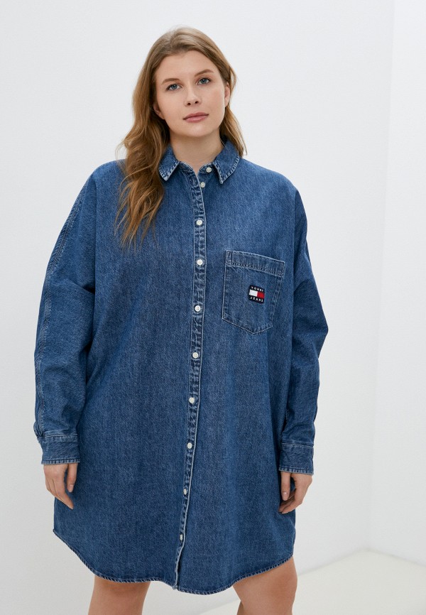 

Платье джинсовое Tommy Jeans, Синий