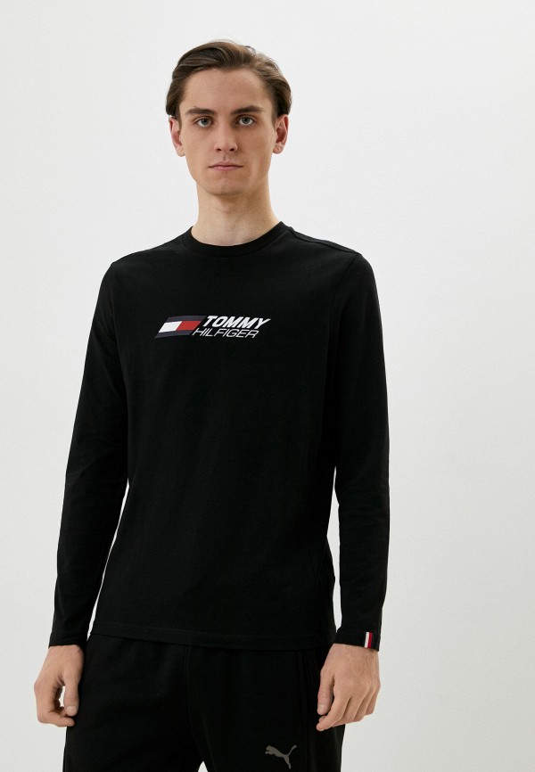 

Лонгслив Tommy Hilfiger, Черный, SPORT