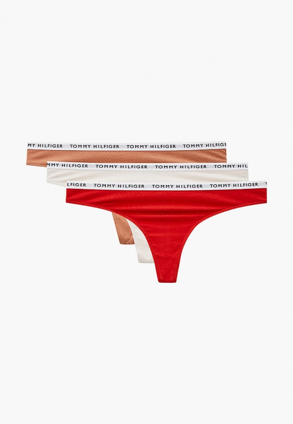

Трусы 3 шт. Tommy Hilfiger, Разноцветный, THONG