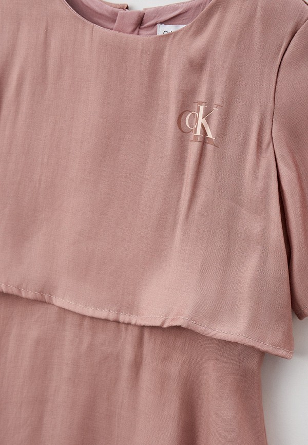 Платье Calvin Klein Jeans розовый, размер 152, фото 3