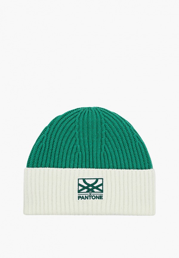 

Шапка United Colors of Benetton, Зеленый, BENETTON x PANTONE