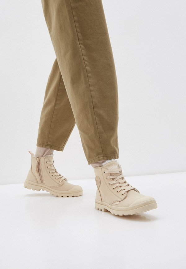 Ботинки Palladium бежевый, размер 36, фото 7