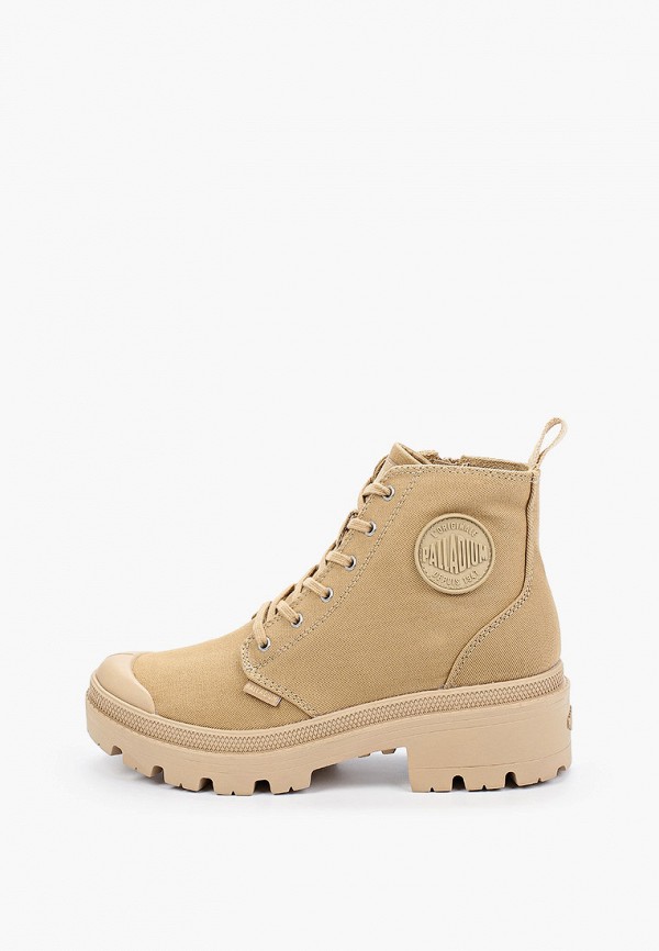 

Ботинки Palladium, Бежевый, Pallabase Twill