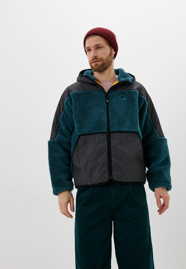 

Куртка утепленная PUMA, Разноцветный, Sherpa Hooded Jacket