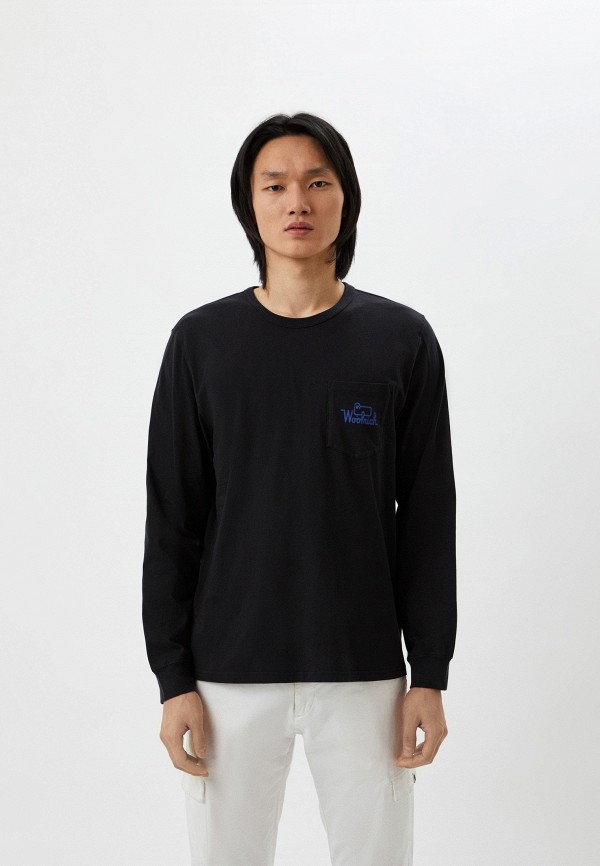 

Лонгслив Woolrich, Черный
