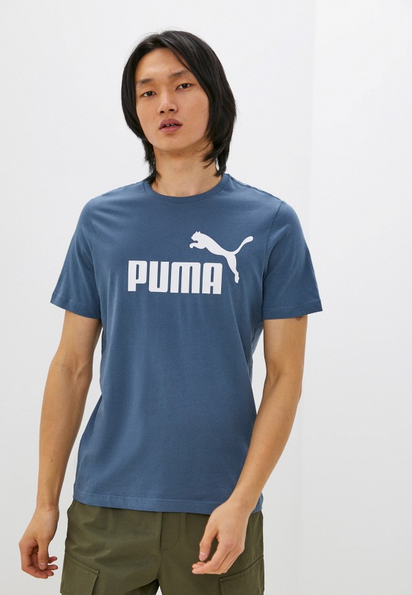 

Футболка PUMA, Синий, ESS Logo Tee (s)