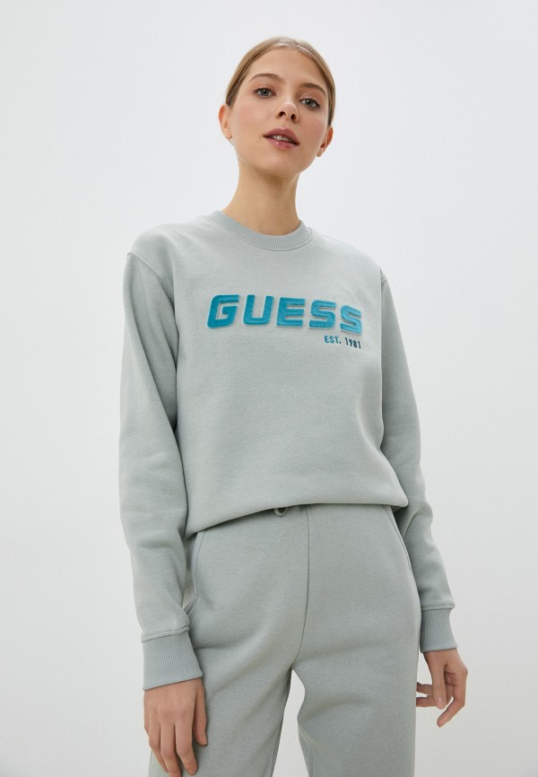 

Свитшот Guess, Зеленый, ALLANIS