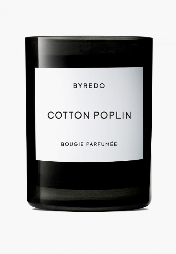 

Свеча ароматическая Byredo, Черный, COTTON POPLIN, Fragranced Candle, 240 г