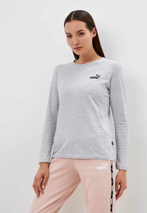 

Лонгслив PUMA, Серый, ESS Longsleeve Tee