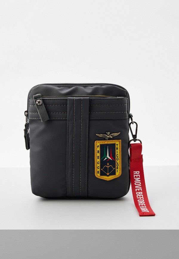 

Сумка и брелок Aeronautica Militare, Серый