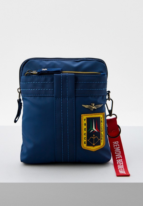 

Сумка и брелок Aeronautica Militare, Синий
