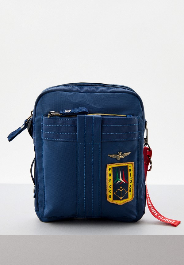 

Сумка и брелок Aeronautica Militare, Синий