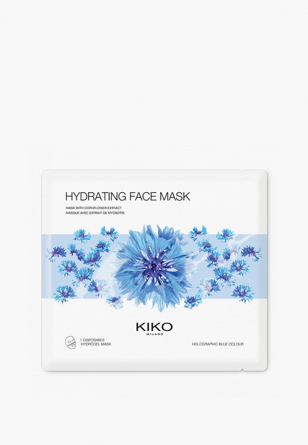 

Маска для лица Kiko Milano, Прозрачный, увлажняющая с экстрактом василька