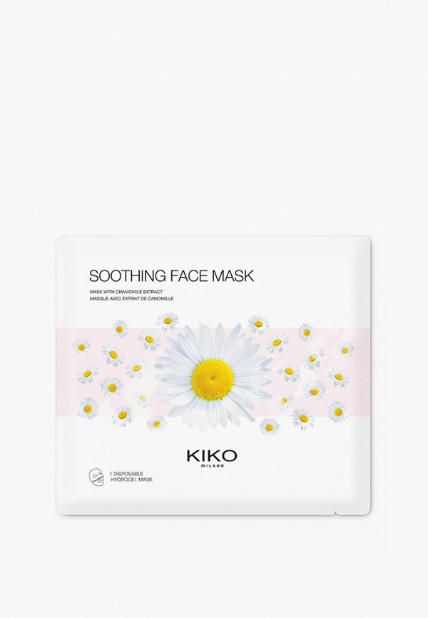 

Маска для лица Kiko Milano, Прозрачный, увлажняющая с экстрактом ромашки