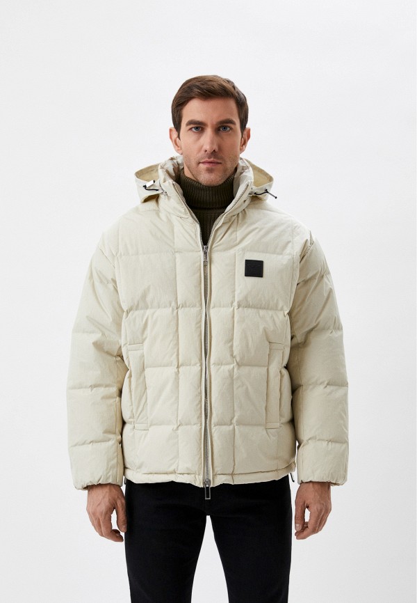 

Пуховик Emporio Armani, Бежевый