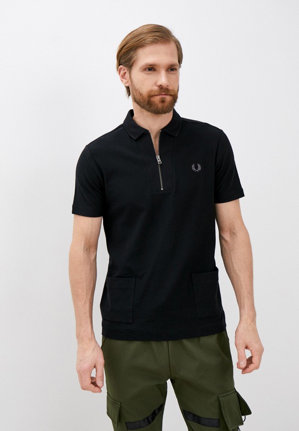 

Поло Fred Perry, Черный