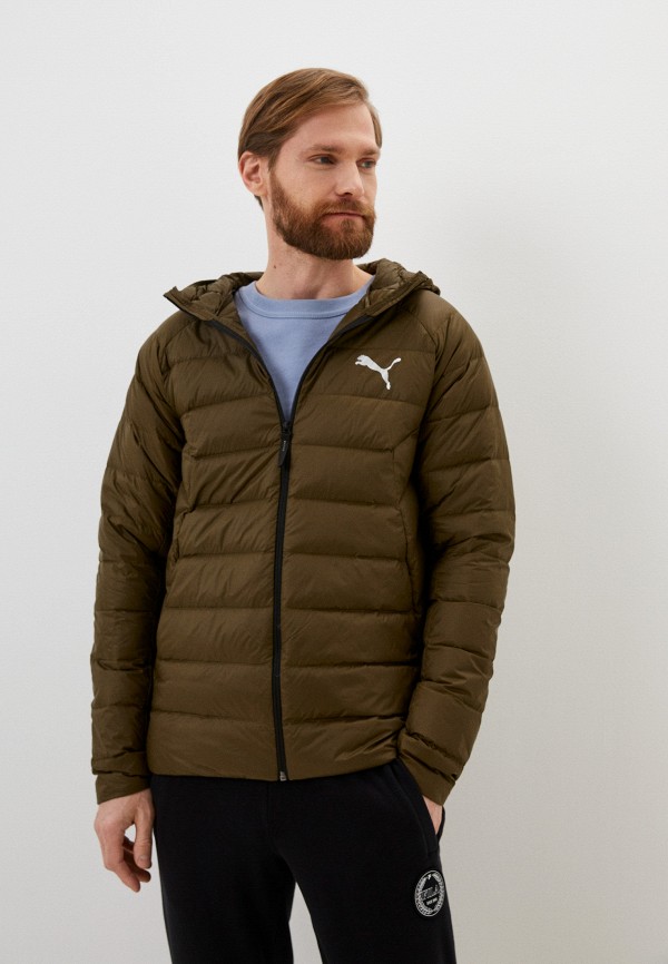 

Пуховик PUMA, Хаки, PackLITE Hooded Down Jacket
