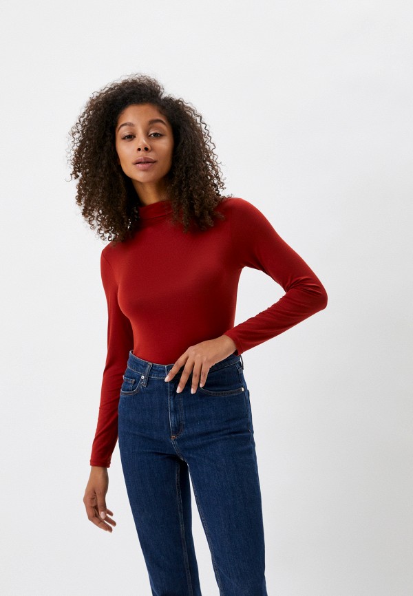 

Водолазка UNIQLO, Бордовый, HEATTECH