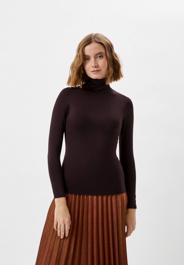 

Водолазка UNIQLO, Коричневый, HEATTECH