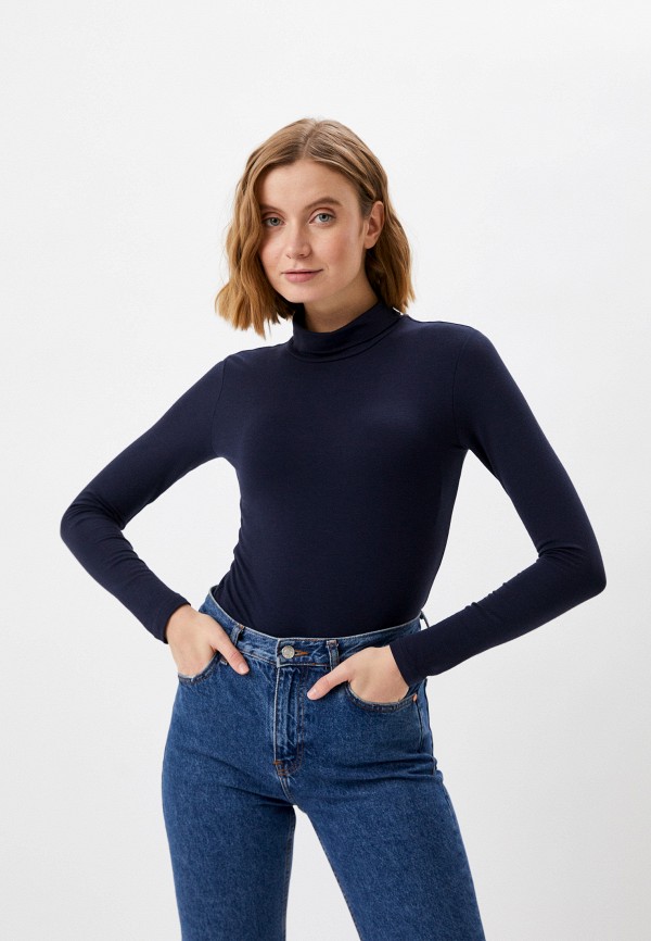 

Водолазка UNIQLO, Синий, HEATTECH С ХЛОПКОМ