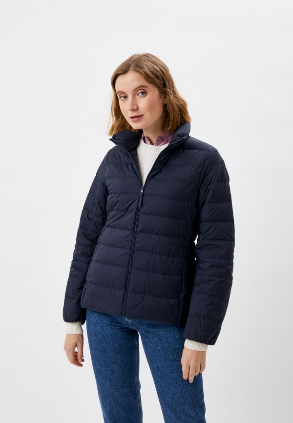 

Пуховик UNIQLO, Синий, ультралегкий