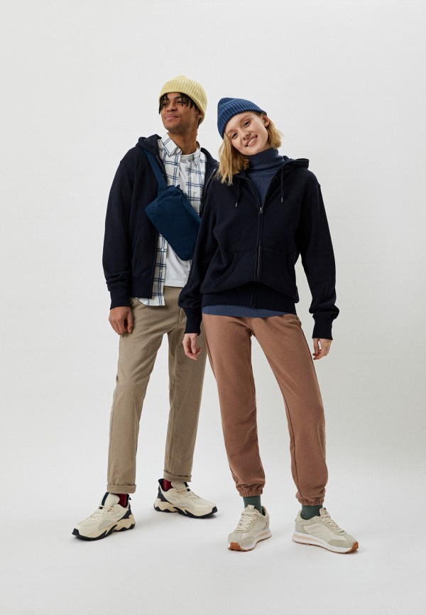 Толстовка UNIQLO синий, размер 50, фото 2