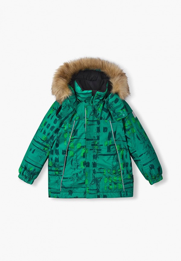 Куртка утепленная Reima зеленого цвета