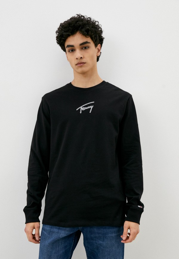 

Лонгслив Tommy Jeans, Черный