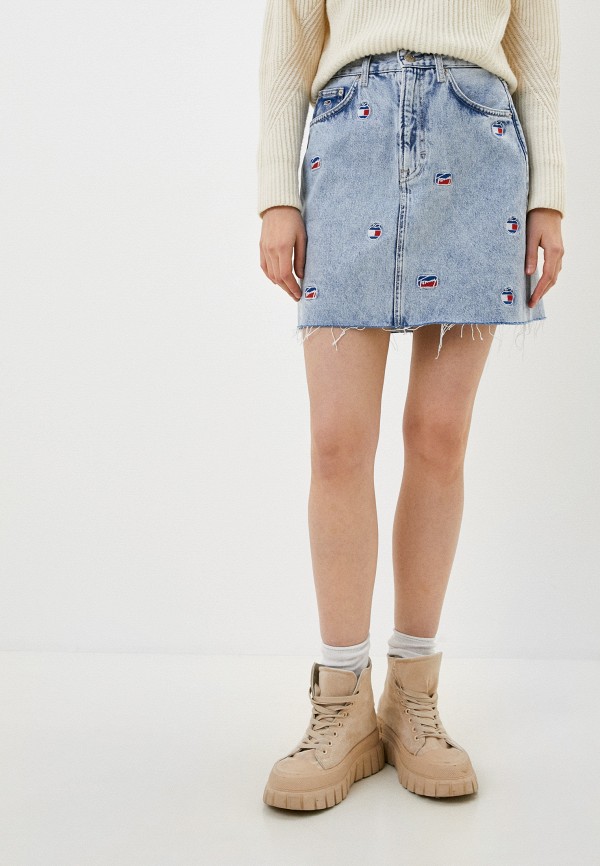 

Юбка джинсовая Tommy Jeans, Голубой