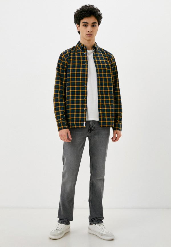 Рубашка Tommy Hilfiger синий, размер 46, фото 2