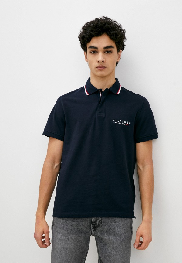 

Поло Tommy Hilfiger, Синий
