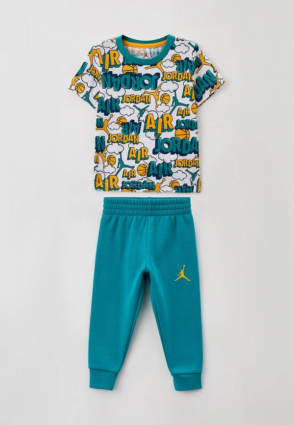 

Костюм спортивный Jordan, Разноцветный, JDB AIR COMIC AOP TEE AND PANT (TD)