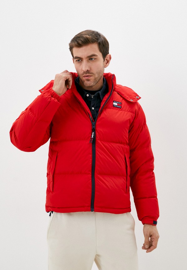 

Пуховик Tommy Jeans, Красный